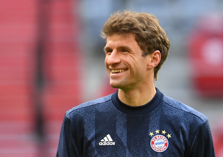 Thomas Müller speelt ook dit seizoen nog veel voor Bayern München, maar de 31-jarige is afgeschreven voor het Duitse nationale elftal.