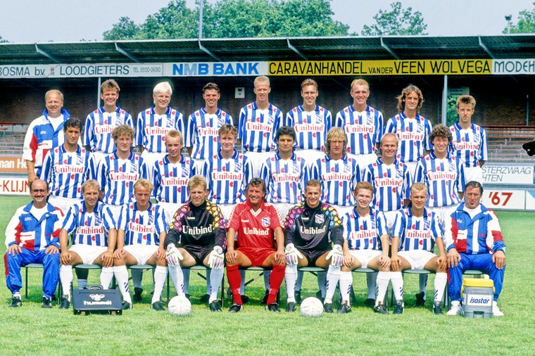 Het SC Heerenveen 1992/93 dat promotie afdwong naar de Eredivisie.