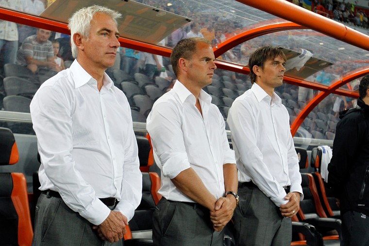 Frank de Boer was in 2010 nog assistent van Bert van Marwijk. 