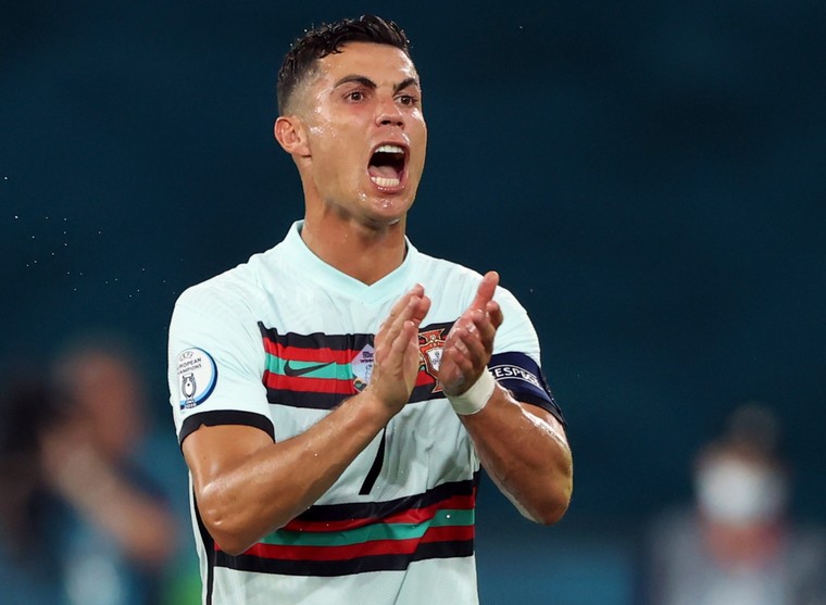 Cristiano Ronaldo scoorde niet tegen België en blijft steken op 109 interlandgoals.
