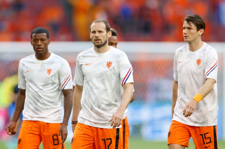 Daley Blind en Georginio Wijnaldum zijn de meest ervaren internationals in de huidige Oranje-selectie. 