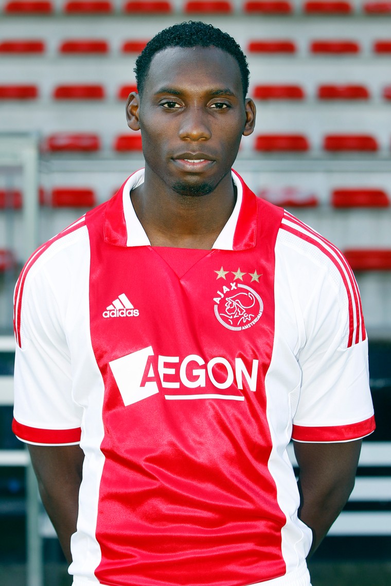 Geoffrey Castillion in het shirt van Ajax 