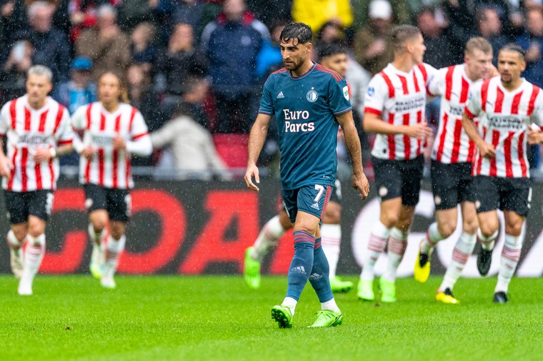 Drie doelpunten waren niet voldoende voor Feyenoord.