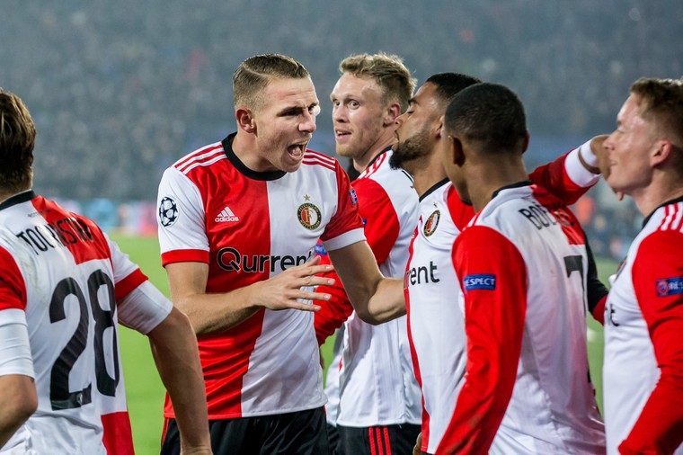 Feyenoord won in 2017 met 2-1 van Napoli, de laatste zege in de Champions League tot nu toe.