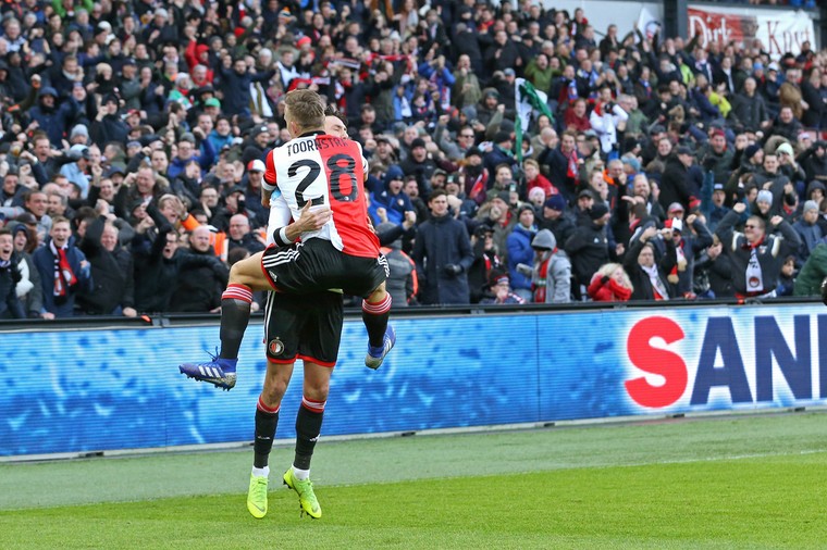 Steven Berghuis en Jens Toornstra waren allebei goed voor één goal en twee assists tijdens de met 6-2 gewonnen Klassieker in januari 2019.