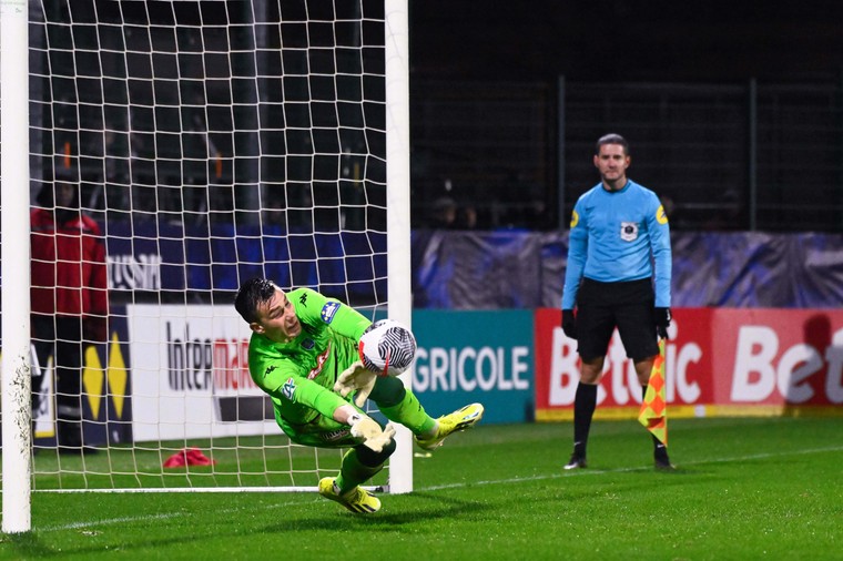 De penaltyreeks tegen AS Monaco.