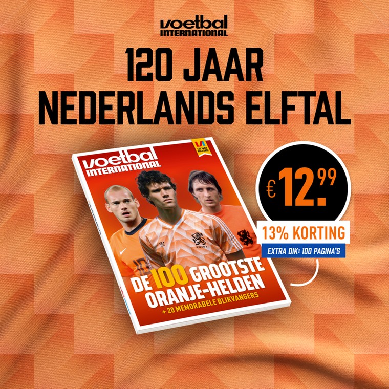 100 pagina's aan Oranje-helden