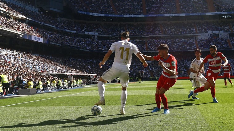 Publiek in Bernabéu beloont Bale na comeback