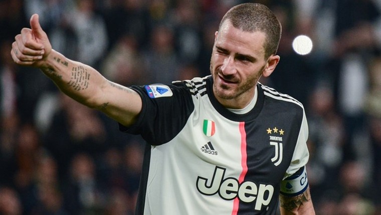 Bonucci looft De Ligt: 'Sterk genoeg om met de druk van het Juve-shirt om te gaan'