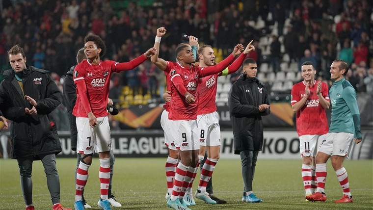 AZ tankt vertrouwen richting PSV-uit: 'Astana verloor maar met 1-0 van United'