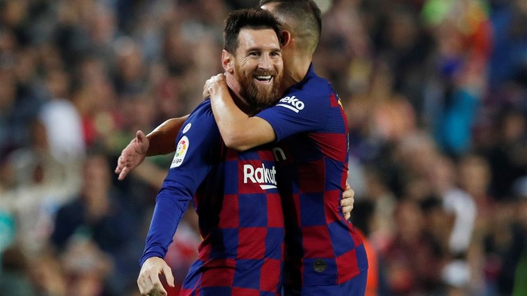 Ouderwetse Messi-show bezorgt Barcelona de koppositie