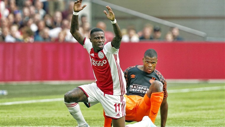 Promes zeer belangrijk voor Ajax, Dumfries vaakst aan de bal bij PSV