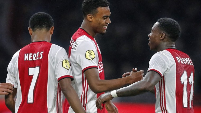 Gravenberch over Ajax-toekomst: 'Geen zorgen over contractverlenging'
