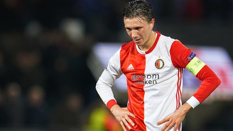 Berghuis ziet fysieke terugval Feyenoord: 'We kregen het niet meer voor elkaar'