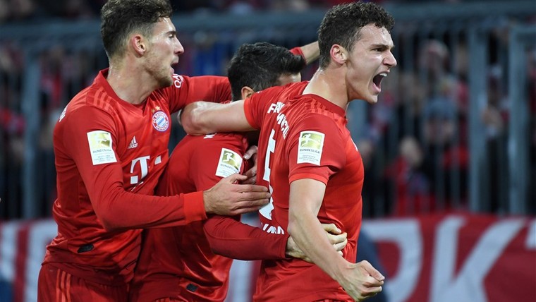 Opgeleefd Bayern vernedert Dortmund in eenzijdige topper