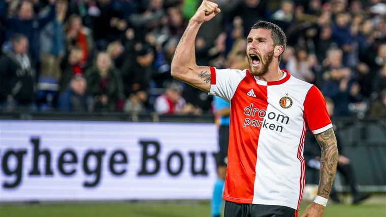 Uitgerekend Senesi behoedt Feyenoord voor afgang tegen RKC
