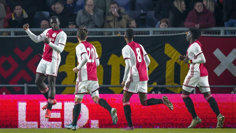 Brobbey houdt Jong Ajax in het spoor van Cambuur en De Graafschap