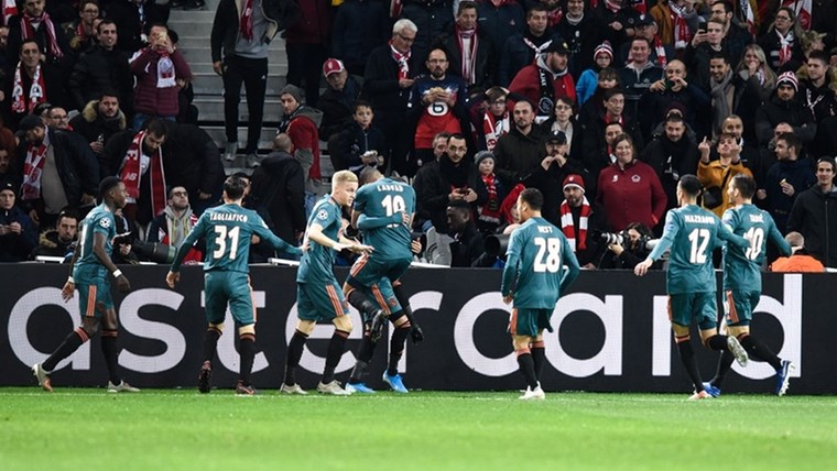 'Lille is omvergeblazen door de techniek en snelheid van Ajax'