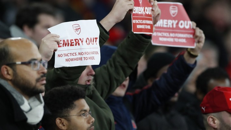 Arsenal gefileerd: hoeveel tijd krijgt Emery nog?