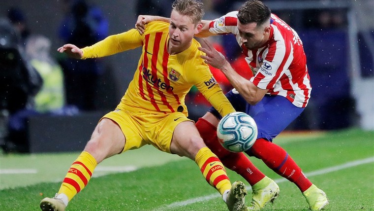 Valverde laat Frenkie de Jong dolen op Busquets-loos middenveld tegen Atlético