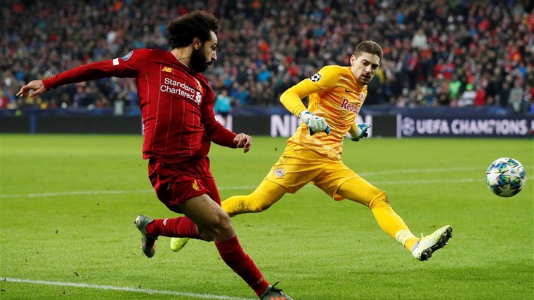 Van Dijk en Klopp vol ongeloof over goal Salah: 'Sensationeel'