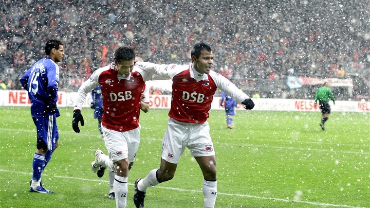 Toen winterkoning AZ afrekende met Ajax op weg naar een historische titel