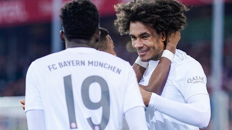'Zick-Zack-Zirkzee' redt Bayern: 'Eerste duel, eerste balcontact, goal!'