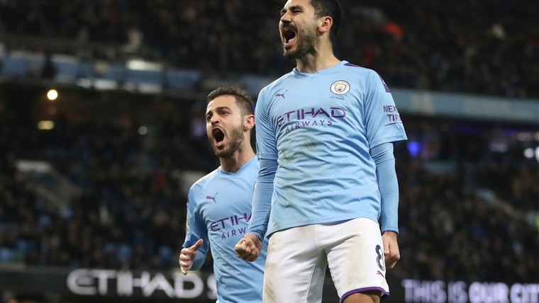 Man City zet Leicester terug op aarde bij spectaculaire topper