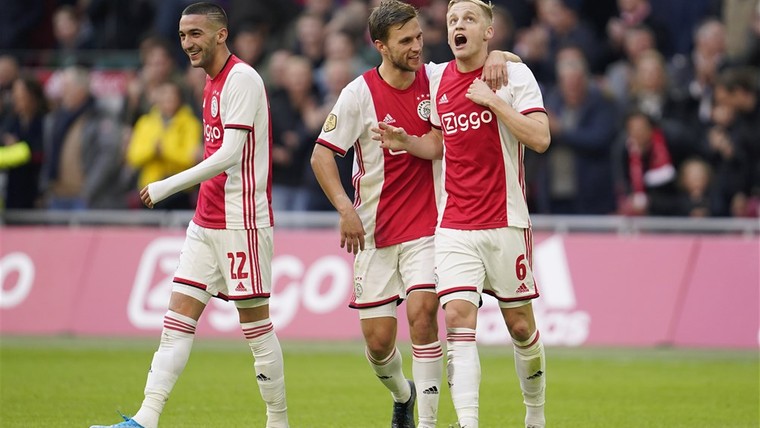 Ajax en AZ domineren VI's Elftal van de Eerste Seizoenshelft