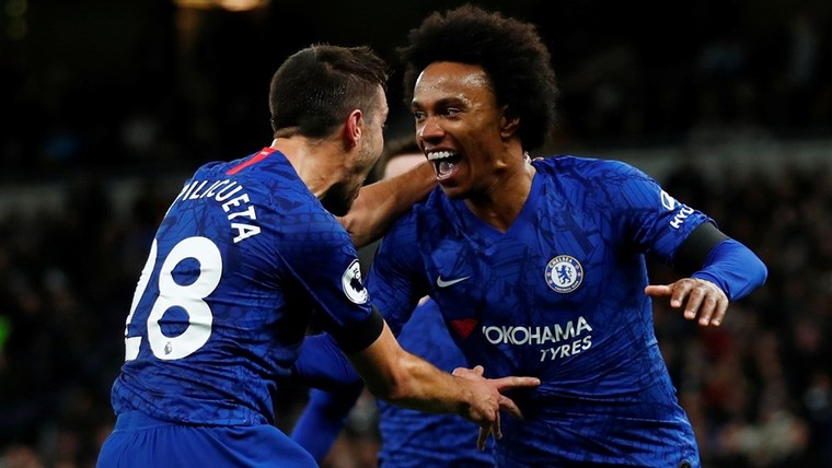 Willian leeft op bij Chelsea: 'Kan hier tot mijn veertigste blijven'