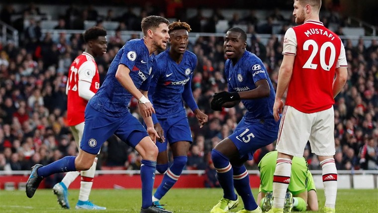 Chelsea verpest Arsenal-feestje Arteta in intense derby