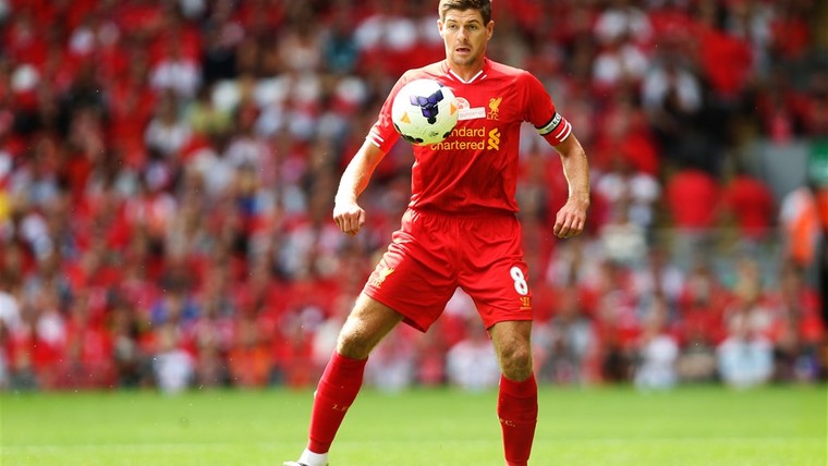 Gerrard nog ziek van uitglijder: 'Landstitel Liverpool zou me zeker helpen'