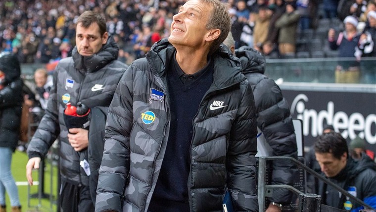 Blunder Hertha BSC en Klinsmann: licentie trainer verlopen