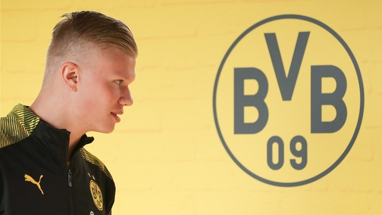 Hoe Borussia Dortmund er alles aan deed om Haaland binnen te halen