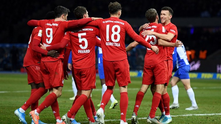 Bayern pijnigt Hertha bij weerzien met Klinsmann