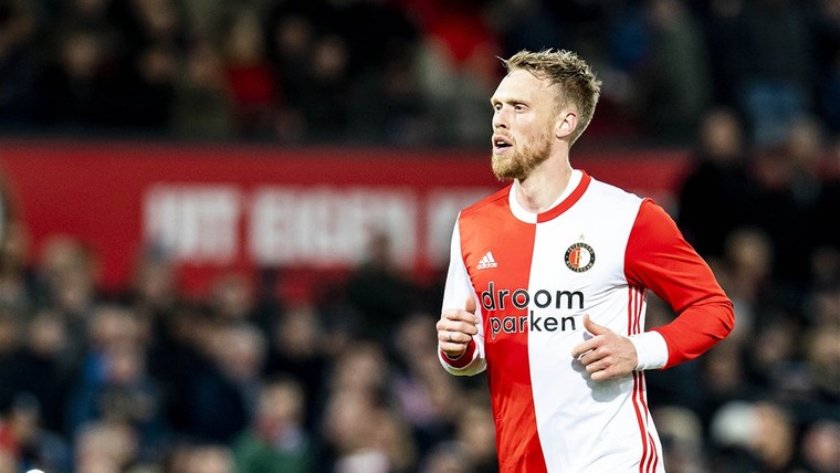 Jørgensen: 'Als ik ooit vertrek bij Feyenoord, dan door de voordeur'