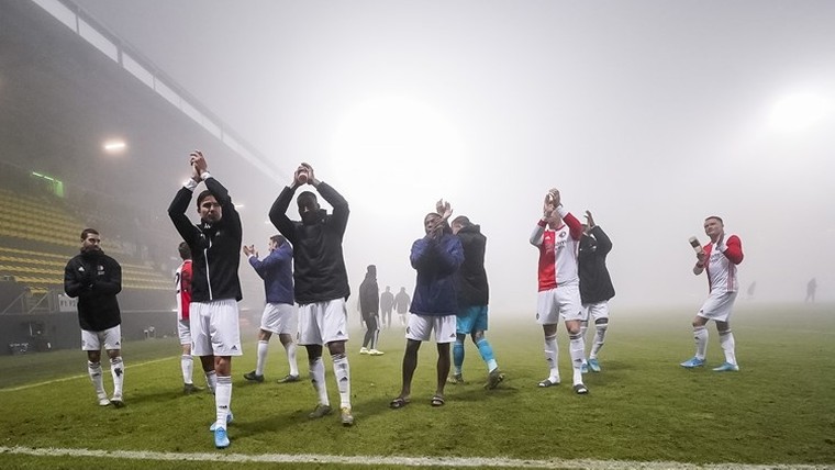 KNVB prikt tijd voor hervatting bekerduel Fortuna en Feyenoord