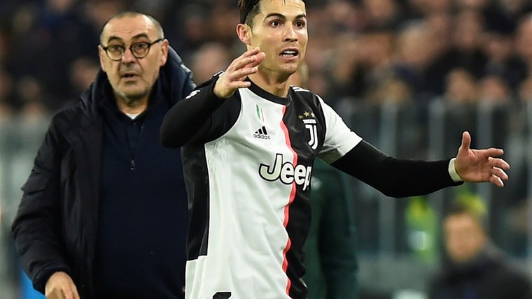 Tien duels, dertien goals: Sarri bedankt de moeder van Cristiano Ronaldo