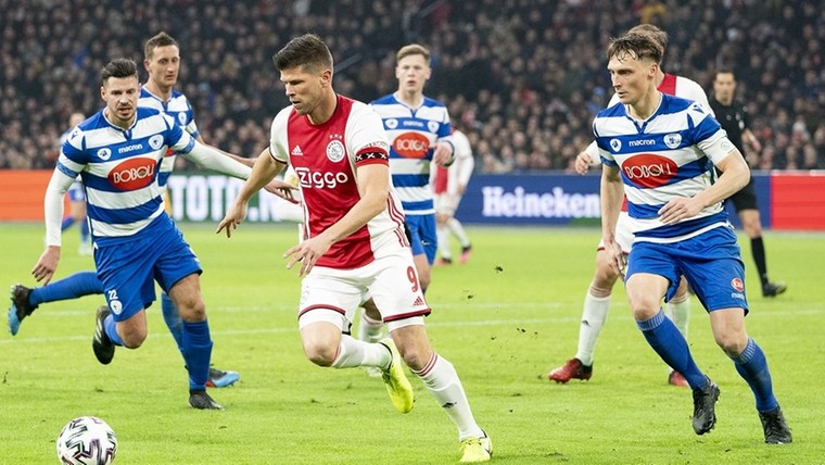 Spakenburg-captain én Ajax-fan: 'De warming-up ging nog prima!'