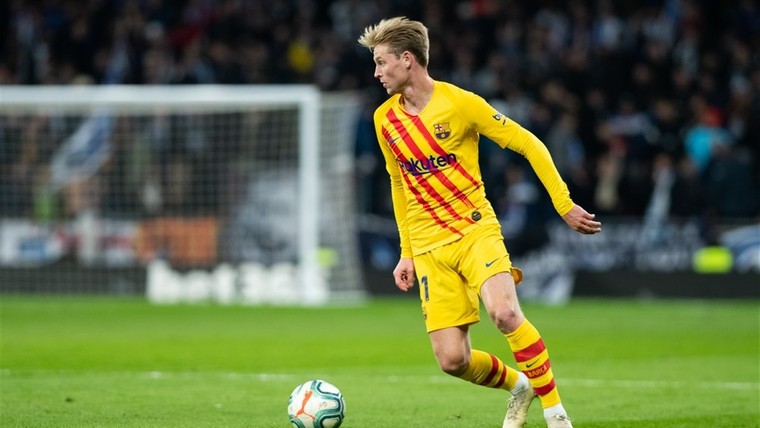 Frenkie de Jong op zijn plek: 'Bij Barça met pensioen gaan'