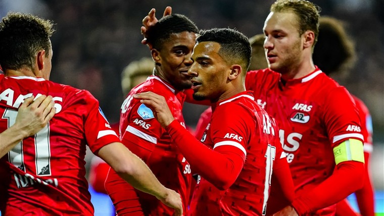 AZ verhoogt druk op Ajax dankzij Idrissi en topscorer Boadu