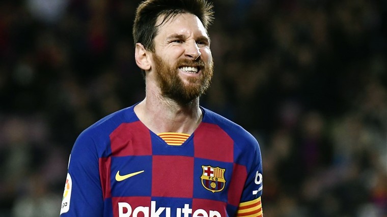 Twijfels over toekomst Messi: 'Hij staat met één voet buiten de deur'