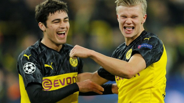 De hoop van voetbalminnend Amerika voetbalt in Dortmund