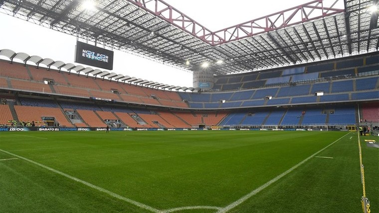 Corona-uitbraak zorgt voor spookdecor tijdens Europa League-duel Inter