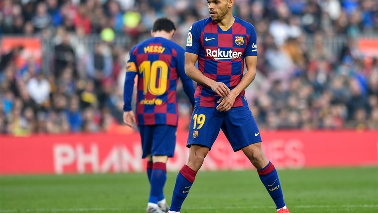 Braithwaite geniet bij Barcelona: 'Messi is een god'
