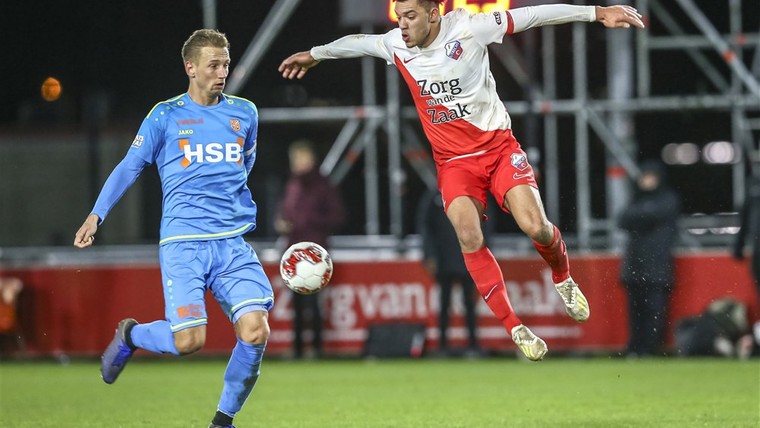 Jong FC Utrecht is échte reuzendoder, FC Eindhoven zorgt voor spektakel