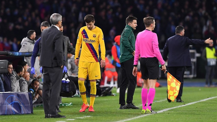 Piqué stelt Barça-fans gerust over blessure