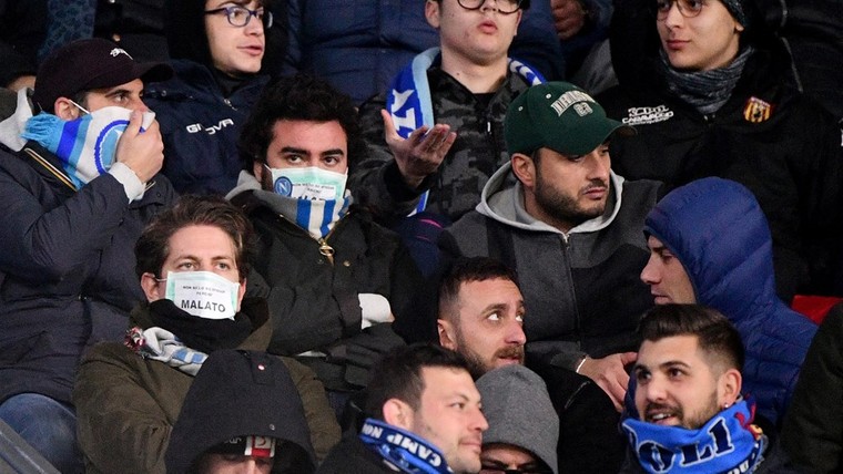 Corona-virus houdt Italiaanse voetbal in zijn greep: ook Napoli-Inter afgelast