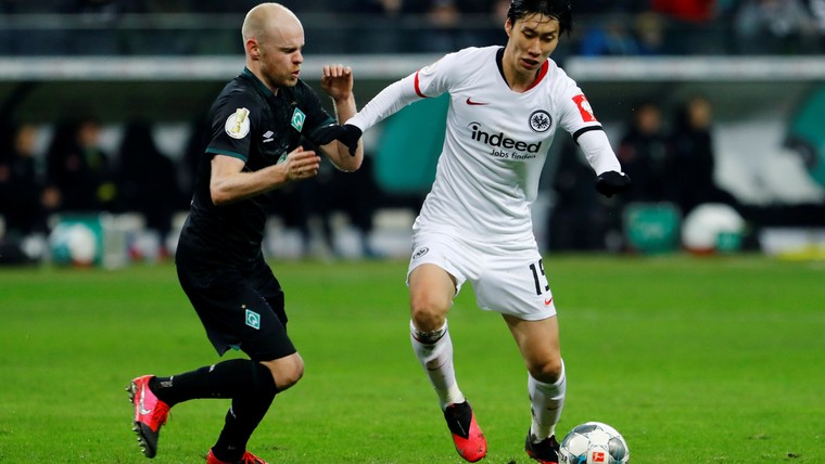 Klaassen kan tegen Eintracht volgende dieptepunt Werder niet voorkomen
