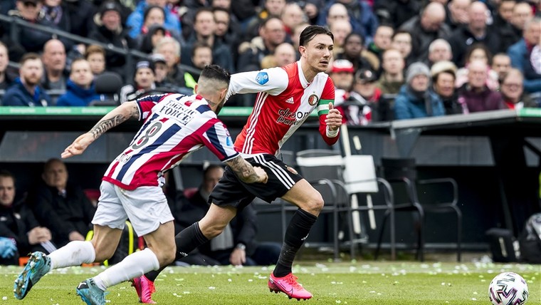 Feyenoord volgt andere topclubs nog niet: 'Maar stopzetten reële optie'